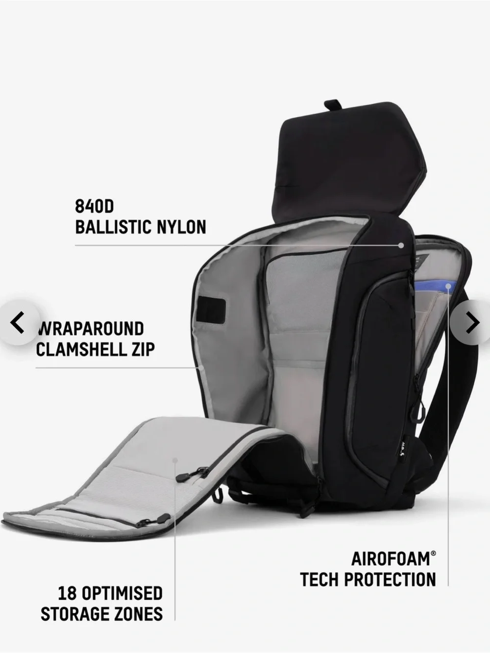 MOUS Optimal Protective Lid Backpack 25L